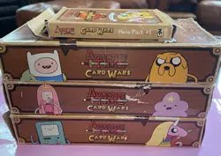 Adventure Time Card Wars - 3 Collector’s packs + Hero Pack #1 - Image 1