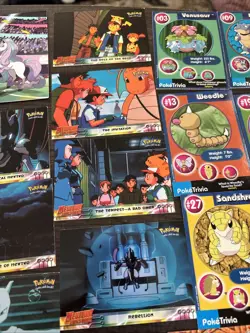 Pokemon Card Lot, Mewtwo Strikes Back, BK, Art Cards, Topps, 51 Cards Total - Image 3