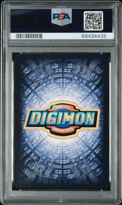PSA 7 VALKYRIMON Digi-Battle Series 4 BO-177 Digimon 2001 Non-Holo Card - Image 2