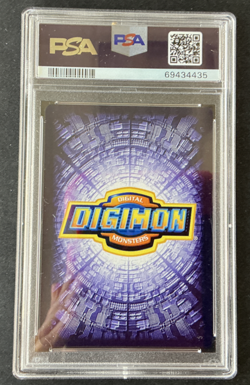 PSA 7 VALKYRIMON Digi-Battle Series 4 BO-177 Digimon 2001 Non-Holo Card - Image 4