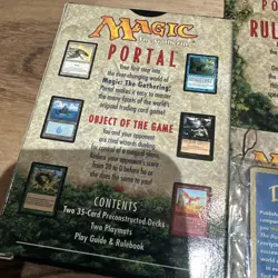 Magic the Gathering (MTG) 1997 Vintage Portal Starter Set with Booster TCG - Image 3