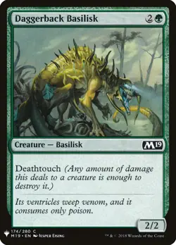 Daggerback Basilisk [Mystery Booster] Lightly Played - Image 1
