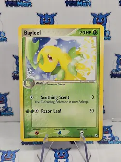 Bayleef 35/115 EX Unseen Forces Pokemon LP - Image 1