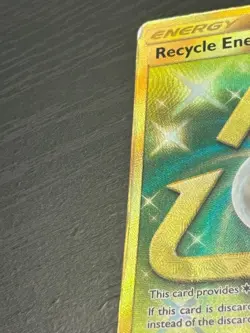 Pokemon Recycle Energy 257/236 Unified Minds Gold Secret Rare Full Art - MP - Image 4