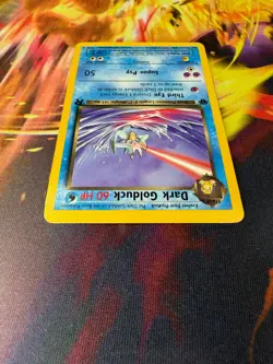 Dark Golduck 37/82 MP Uncommon 1st Edition Team Rocket 2000 Pokemon TCG - Image 3