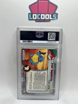 1999 Topps Pokemon SQUIRTLE #7 T.V. PSA 1 PR - Image 2