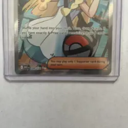 Pokemon: Lillie's Determination Ultra Rare Full Art Mega 169/132 (Near Mint) - Image 2