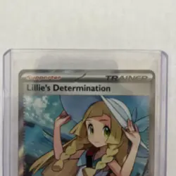 Pokemon: Lillie's Determination Ultra Rare Full Art Mega 169/132 (Near Mint) - Image 3