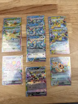 Pokemon TCG - Terastal Festival Ex Eeveelution set W/ Duplicates - Japanese - NM - Image 1