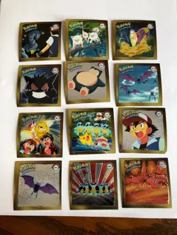 Pokemon Stickers (1999) - Artbox Collection (Lot of 12) Great Condition! - Image 1