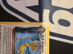Pokemon Dark Dragonite Holo Rare Team Rocket 5/82 Unlimited 70 HP English 2000 - Image 3
