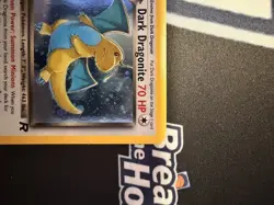 Pokemon Dark Dragonite Holo Rare Team Rocket 5/82 Unlimited 70 HP English 2000 - Image 4