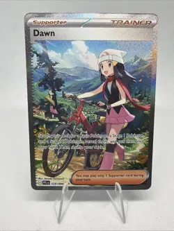 Dawn TRAINER 129/094 Special Illustration Rare - Phantasmal Flames Pokemon TCG - Image 1