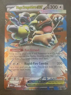 Mega Kangaskhan ex 104/132 Me01: Mega Evolution Holo Pokemon TCG NM - Image 1