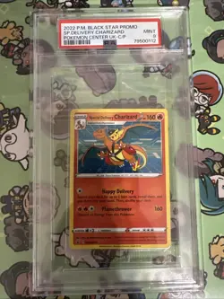 2020 Pokemon Special Delivery Chairzard Sealed Promo PSA 9 MINT - Image 1