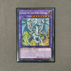 Albion the Sanctifire Dragon MP24-EN082 Prismatic Secret Rare 1st Edition - Image 1