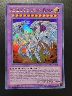 Neo Blue-Eyes Ultimate Dragon MVP1-EN001 The Yu-Gi-Oh! The Dark Side of... - Image 1