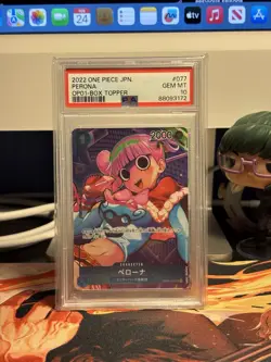 Perona OP01-077 Box Topper 2022 One Piece PSA 10 (Japanese) - Image 1