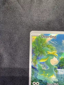 Pokemon TCG Deerling White Flare #091/086 English Illustration Rare Card 2025 NM - Image 4