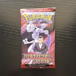 Pokemon Scarlet & Violet Destined Rivals Booster Pack 10 Cards English - Image 1