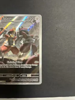 Pokemon TCG Bisharp Card 143/086 Black Bolt Illustration Rare Near Mint - Image 4