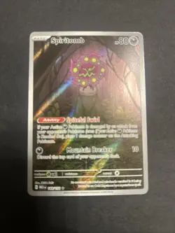 Pokemon Spiritomb TCG Holo Card Mega Evolution 148/132 ME01 Near Mint - Image 2