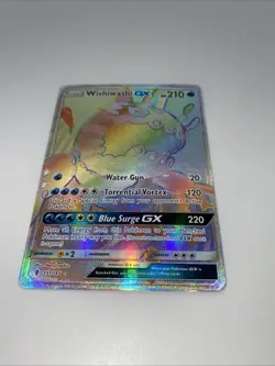 Wishiwashi GX - 151/145 - Pokemon Guardians Rising Sun Moon Secret Rare Card - Image 2