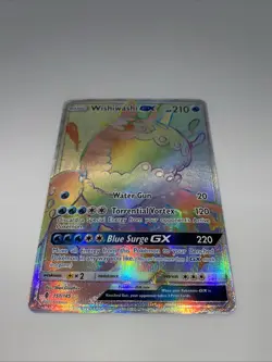 Wishiwashi GX - 151/145 - Pokemon Guardians Rising Sun Moon Secret Rare Card - Image 4
