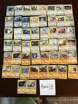 Pokemon Trading Card Lot Fighting Normal Snorlax Gligar Onix Machoke Durant Bear - Image 1