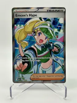Emcee's Hype - 220/182 - Destined Rivals - Ultra Rare - NM/M - Pokemon Card - Image 1