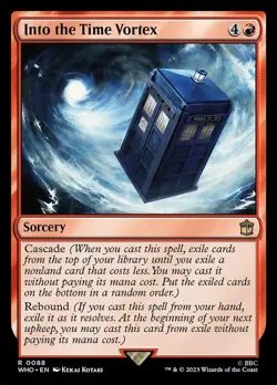 Mint/Near-Mint, English - 4 x MTG Into the Time Vortex Universes Beyond: Doctor - Image 1
