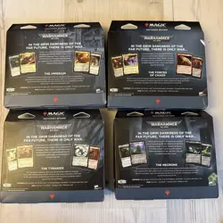Set of 4 MTG Warhammer 40K Commander Decks, sealed, never opened. - Image 2