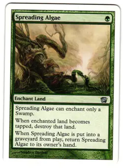 Magic_the_gathering 8th Edition Spreading Algae #281 2003,MTG,LP Uncommon - Image 1