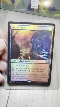 Steam Vents Lorwyn Eclipsed Foil MTG Magic The Gathering Pack Fresh Near Mint - Image 2