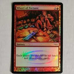 Wheel of Fortune - Foil - NM- - Judge Promo G10 - MTG - Image 1
