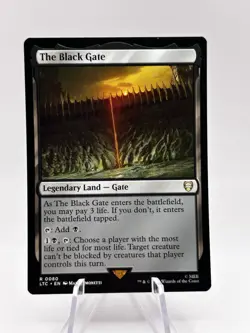 The Black Gate 0080 Commander: The Lord of The Rings LTC MTG NM - Image 1