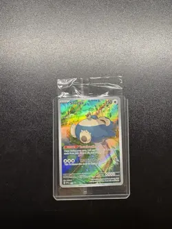 Pokemon 151 Snorlax Holo SVP 051 Black Star Promo-SEALED - Image 4