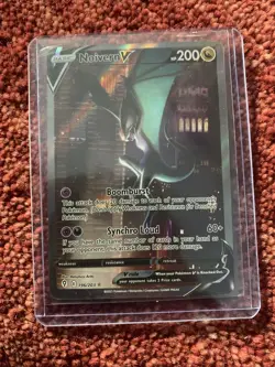 Pokemon TCG Noivern v Evolving Skies Holo Ultra Rare Card 196/203 Mint Condition - Image 1