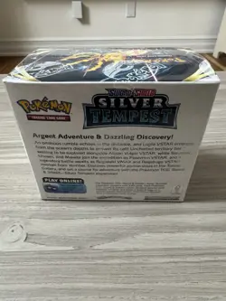 POKEMON TCG SWORD & SHIELD SILVER TEMPEST SEALED BOOSTER BOX - Protective Case - Image 3
