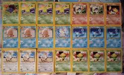 Neo Genesis Bulk Lot 200+ Cards Common/Uncommon Pokemon TCG - Image 2
