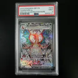 Charizard EX Pokemon TCG Obsidian Flames 223/197 SIR PSA 9 Mint - Image 1
