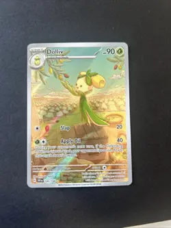 Pokemon TCG Dolliv 200/198 Scarlet & Violet Base Illustration Rare NM Condition - Image 1