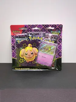 Pokemon Paldean Fates Tech Sticker Collection - NEW FACTORY SEALED - Greavard - Image 1