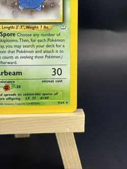 ✨Jumpluff 09/64 Neo Revelation “DOUBLE HOLO” Error Rare Pokemon ✨ - Image 4