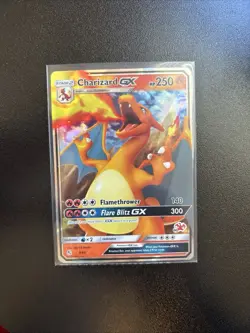 Pokemon Charizard GX 9/68 Hidden Fates Ultra Rare Holo Card Near Mint Condition - Image 1