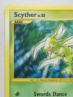 Pokemon TCG Platinum -Scyther- Secret Rare Holo 130/127 LP - Image 3