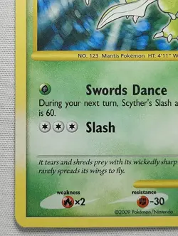 Pokemon TCG Platinum -Scyther- Secret Rare Holo 130/127 LP - Image 5