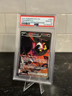 Pokemon TCG Fezandipiti ex 092/064 SIR Shrouded Fable PSA 10 Gem Mint SIR - Image 3