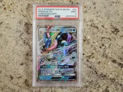 2018 Pokemon Sun & Moon: Forbidden Light- Greninja GX (#24) PSA 9 - Image 1