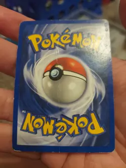 Holo RARE Entei 6/64 Neo Revelation Unlimited Damaged Pokemon Card - Image 4